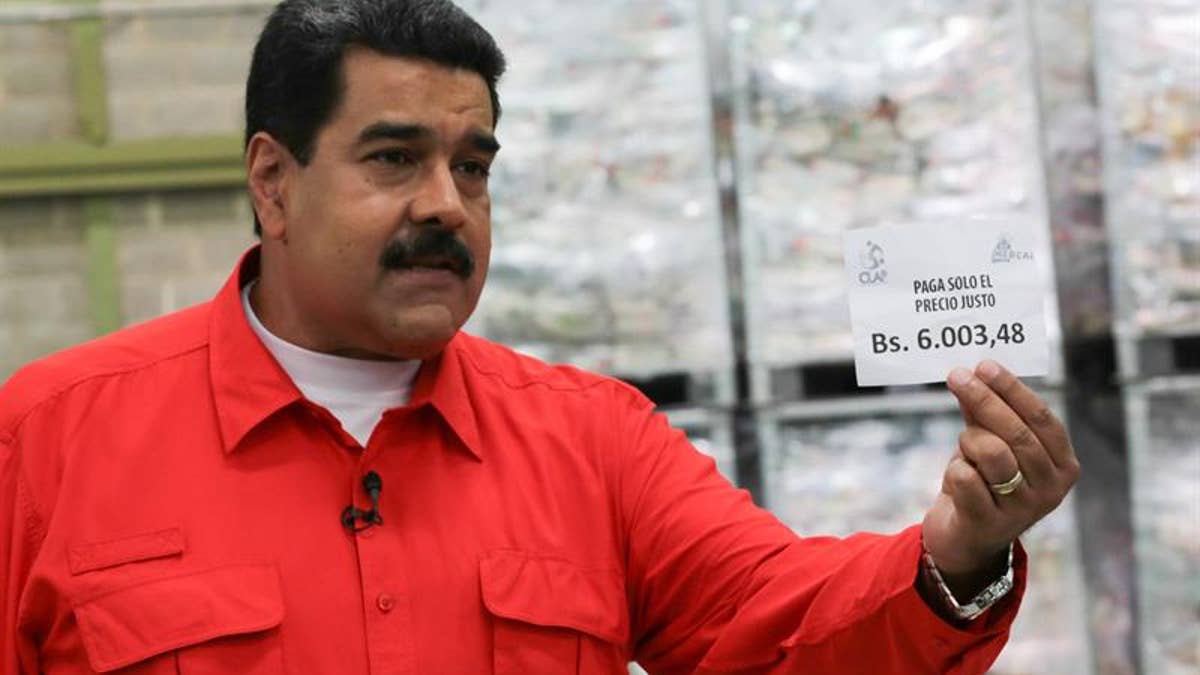 Venezuela's president, Nicolás Maduro.