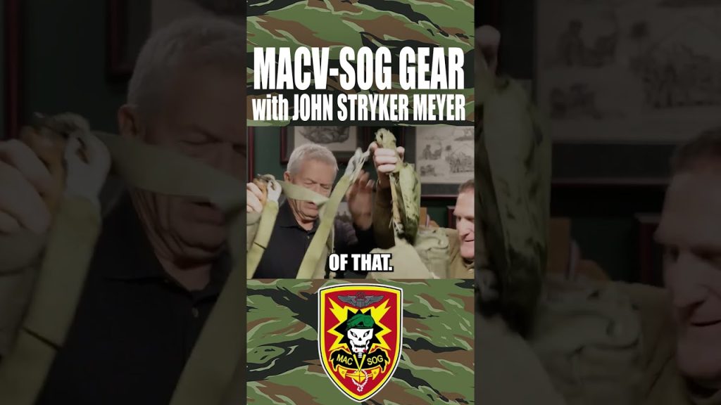 MACV-SOG gear with John Stryker Meyer! #shorts #vietnam #military #history
