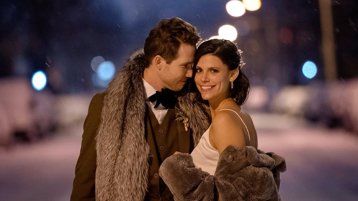 Spencer and Monique Tepe outside