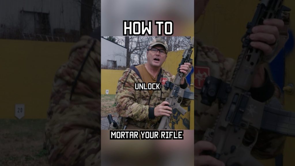 Pro Tip: How To Mortar Your Rifle #shorts #tip #military