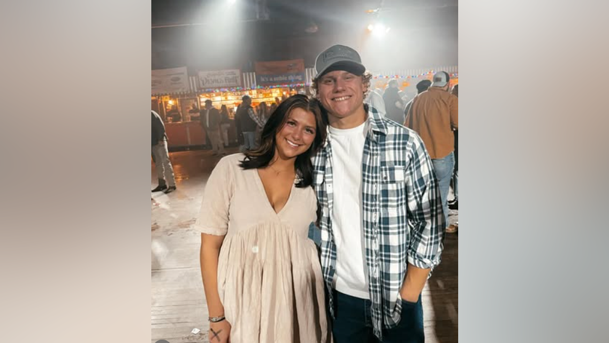 Skylar Provenza and Fletcher Harris pose together in a photo