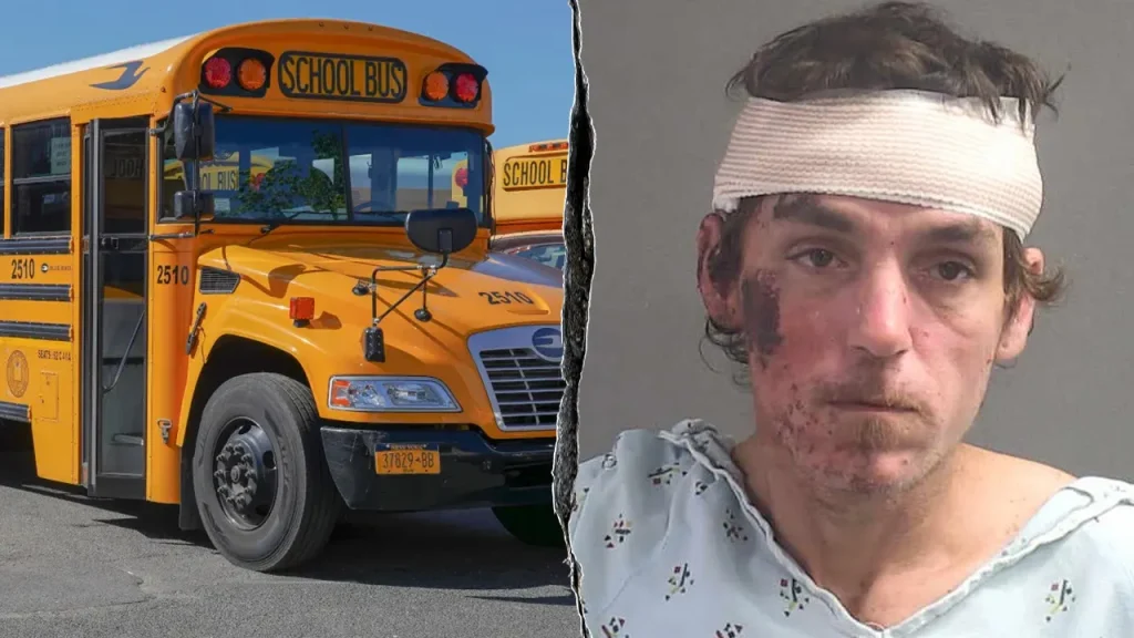 Good Samaritan stops Florida maniac attacking child with knife at school bus stop after jail release: police Good Samaritan stops Florida maniac attacking child with knife at school bus stop after jail release: police