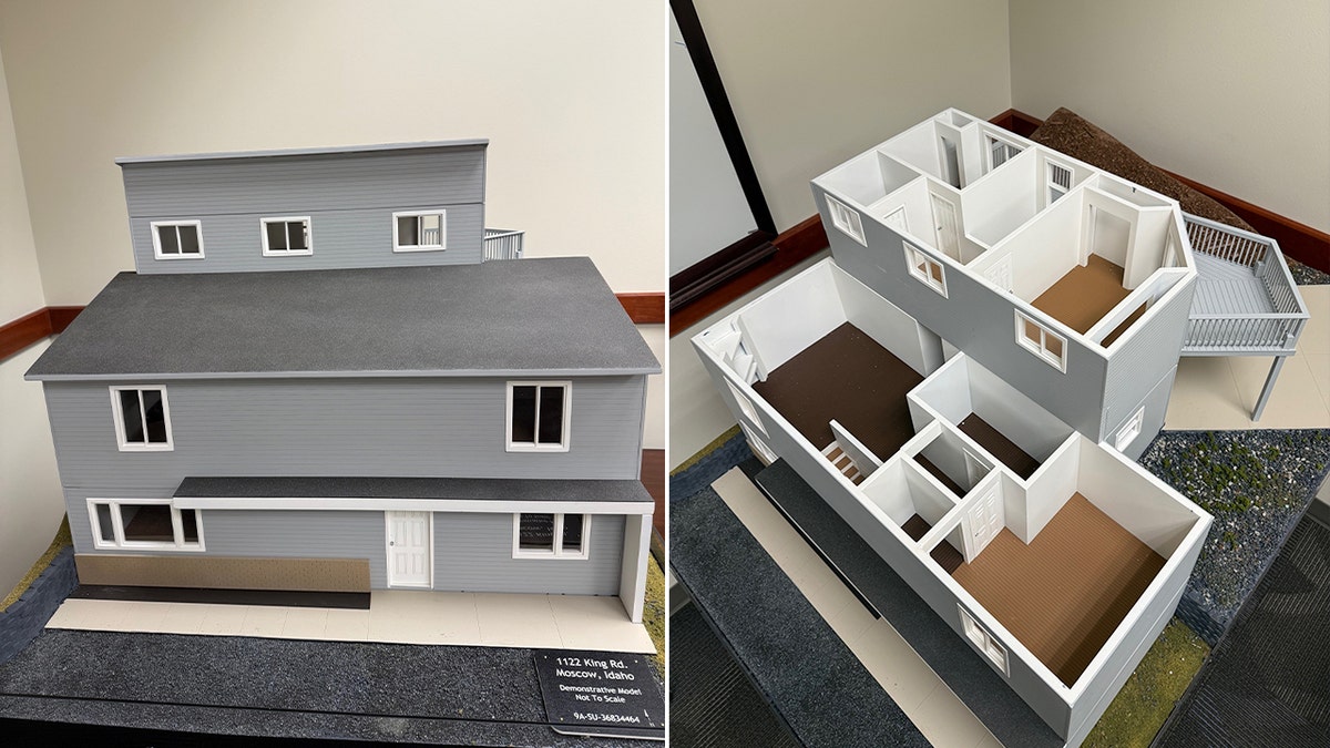 Idaho house where four students were killed