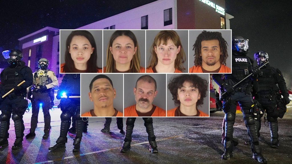 Minn anti-Border Patrol riot backfires as agitators allegedly hurl objects at cops, arrests expose rap sheets Minn anti-Border Patrol riot backfires as agitators allegedly hurl objects at cops, arrests expose rap sheets