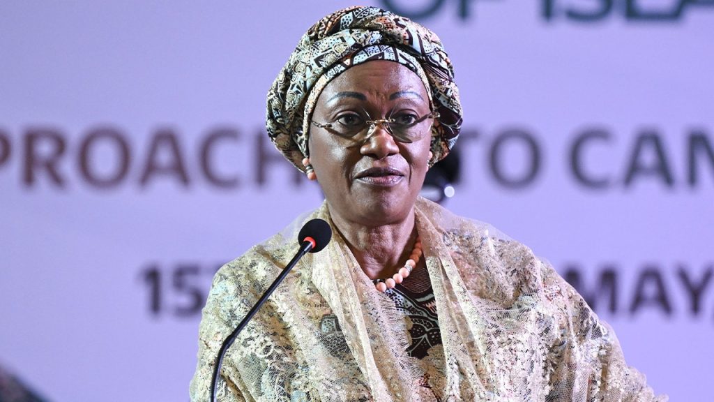 Nigeria’s first lady says US strikes were a ‘blessing,’ welcomes collaboration with Trump