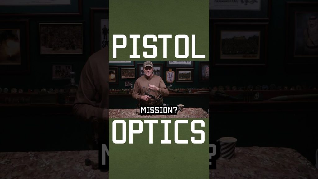 What to look for in a PISTOL OPTIC #shorts #training #military #tips