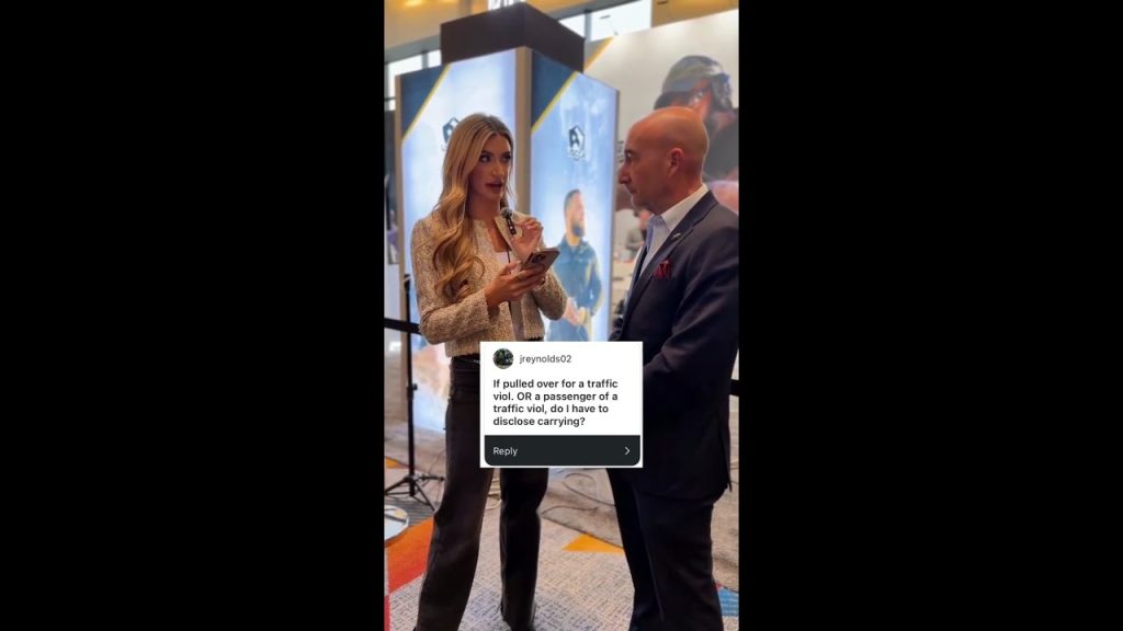 If I’m pulled over, do I have to tell the officer I’m carrying?