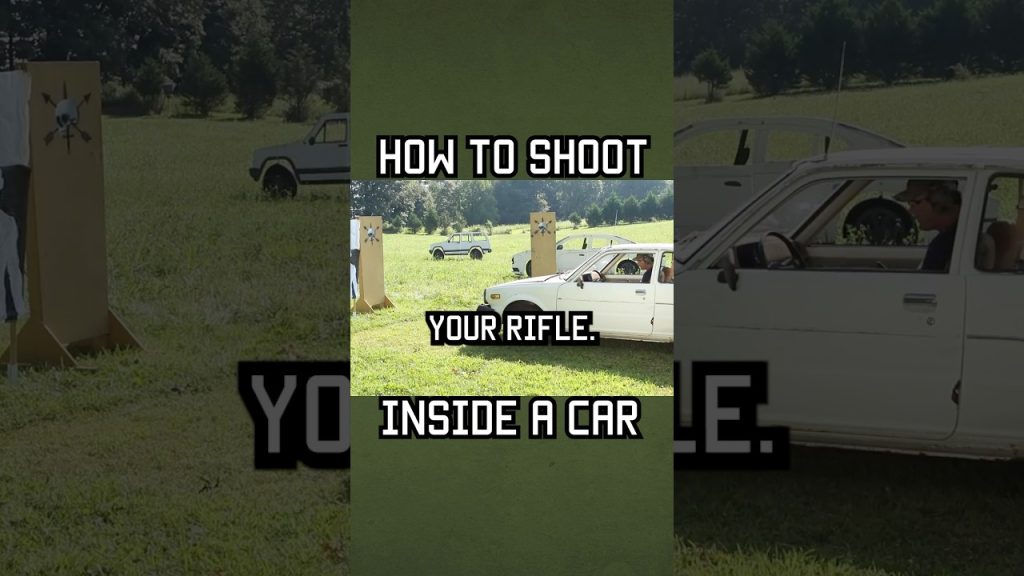How to shoot inside of a car, safely #shorts #car #selfdefense #military #specialforces