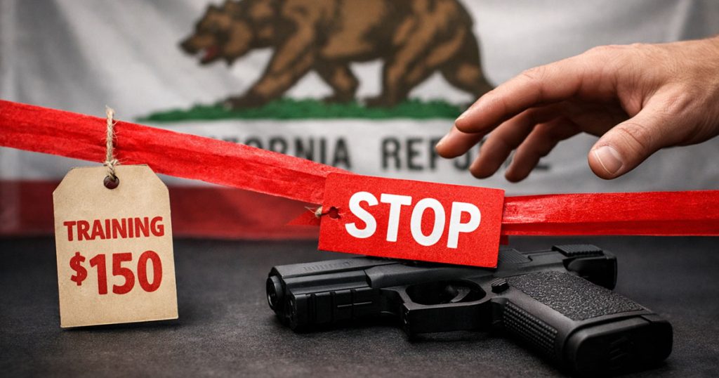 California Bill Mandates 8-Hour Firearm Course to Buy a Gun — and for New Residents Bringing Guns Into the State