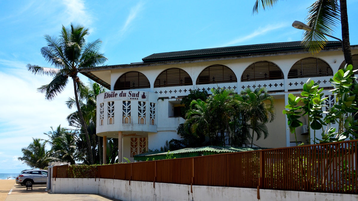 Grand-Bassam beach - Etoile du Sud hotel - infamous for the 2016 islamic terrorist attack, Ivory Coast / Côte d'Ivoire