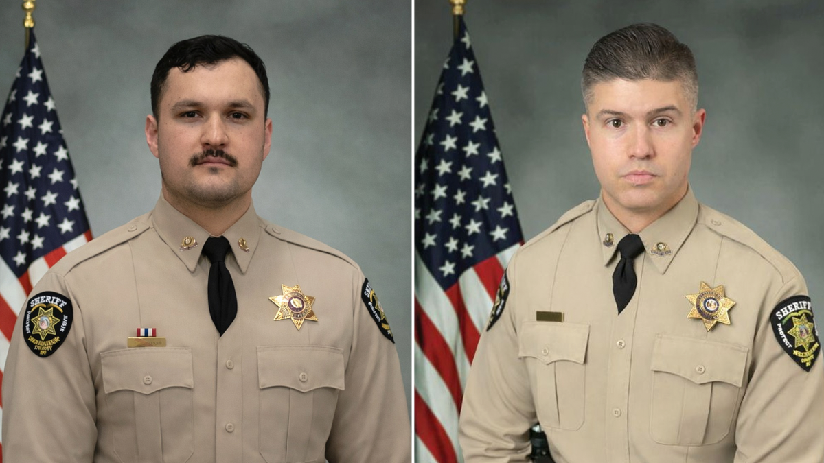 Deputy Gabriel Ramirez (left) and Deputy Michael Hislope (right) of the Christian County Sheriff’s Office
