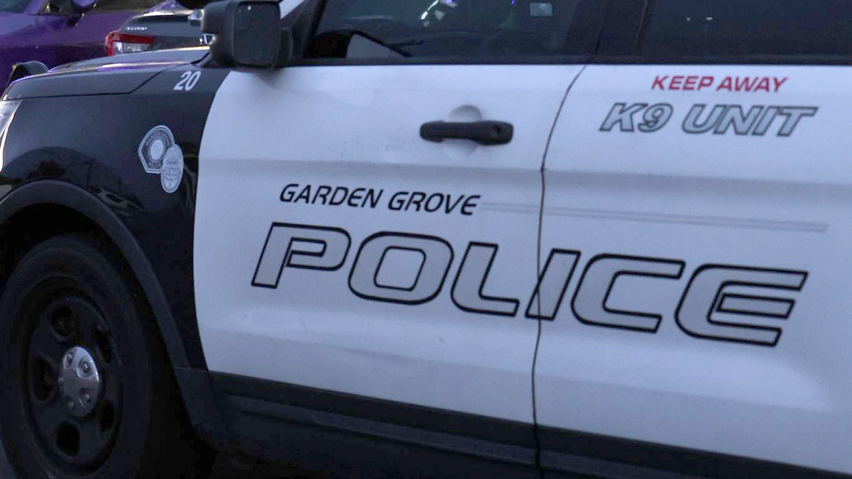 Garden Grove Police vehicle