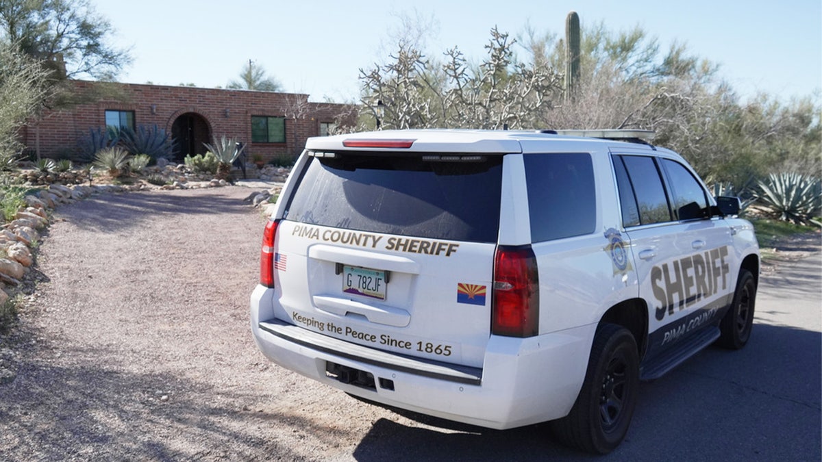 Pima county sheriff's vehicle