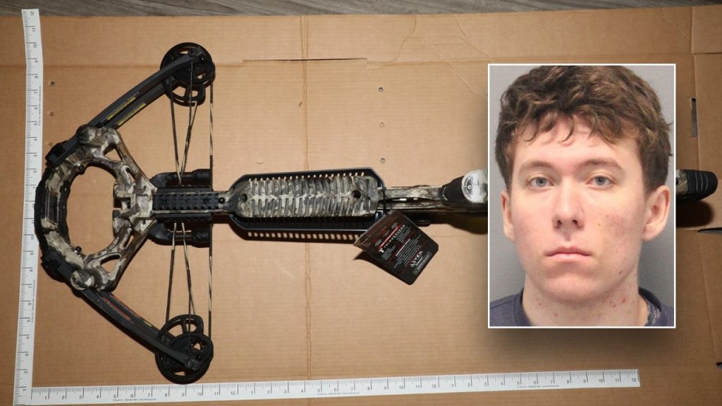 Man charged with attempted murder after allegedly shooting victim in face with crossbow: police Man charged with attempted murder after allegedly shooting victim in face with crossbow: police