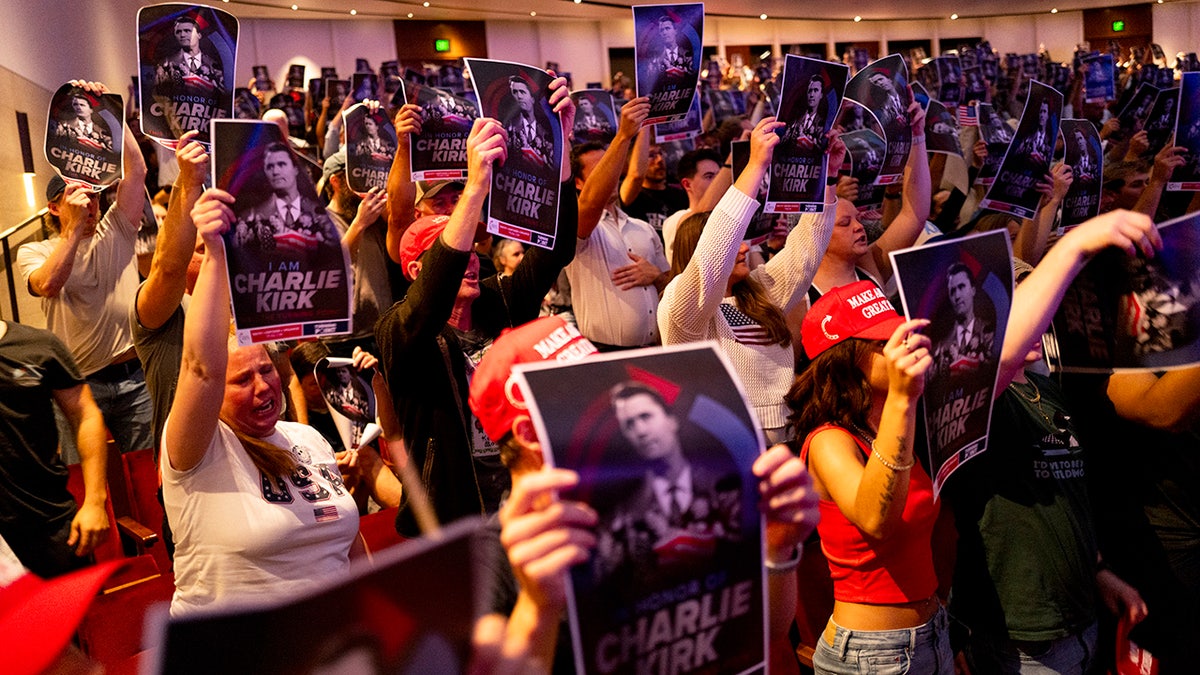 Turning Point USA Tour crowd.