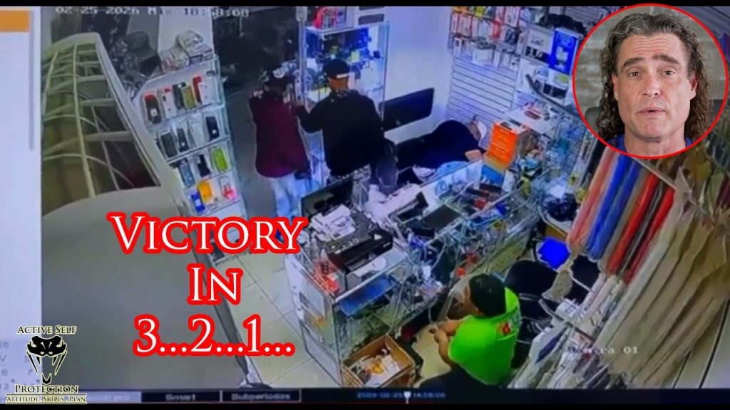 Clerk Waits His Turn To Wreck Armed Robbers