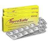 ThyroSafe 65mg Potassium Iodide Tablets (60 Pack) - Protects Your Thyroid from Nuclear Radiation Exposure
