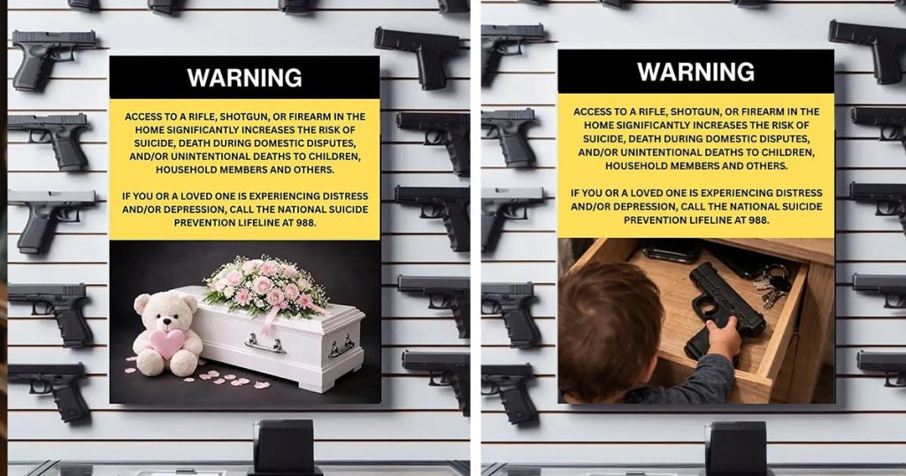 New York Lawmakers Introduce Bill Requiring Graphic Warning Images in Gun Stores
