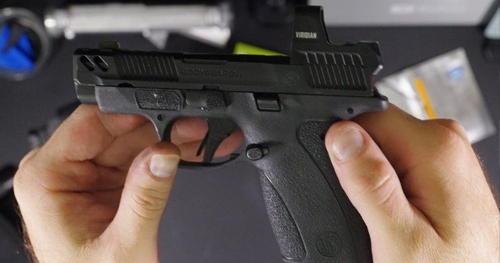 Viridian RFX1 Optic Install On Smith & Wesson Bodyguard 2.0 PC Carry Comp