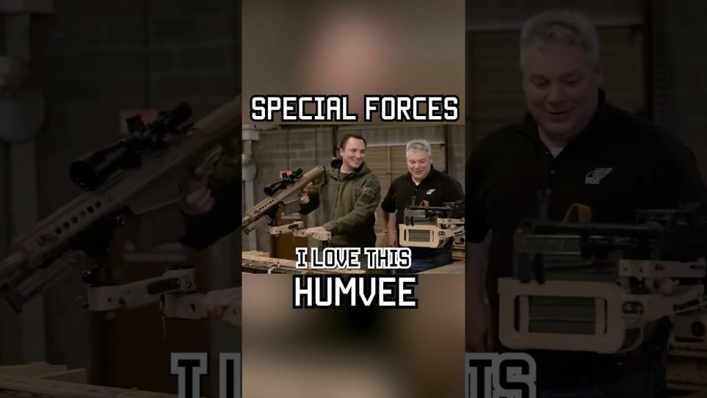 What’s in a Special Forces Humvee? #car #military #specialforces