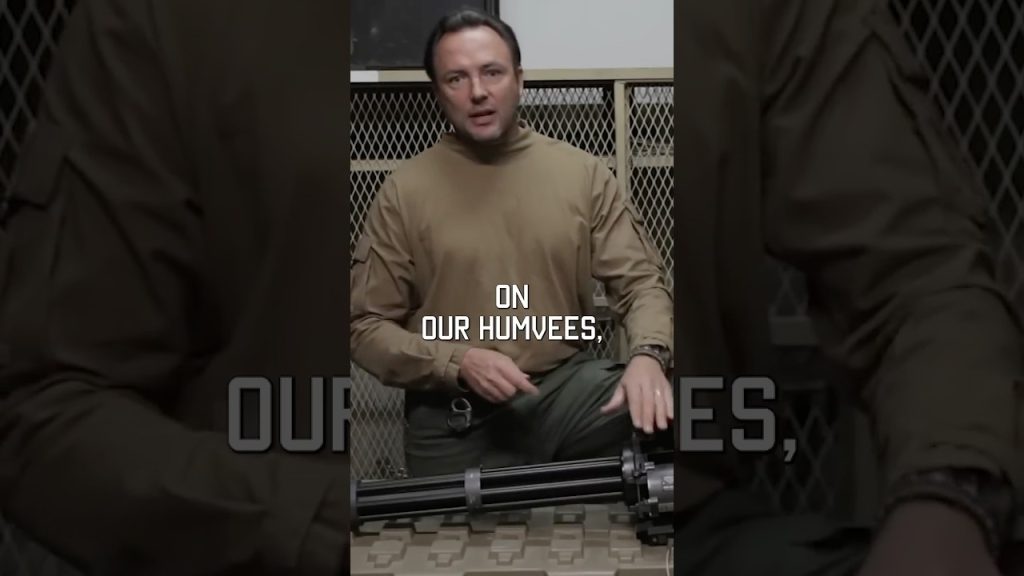 Miniguns are badass #military #army #specialforces #shorts