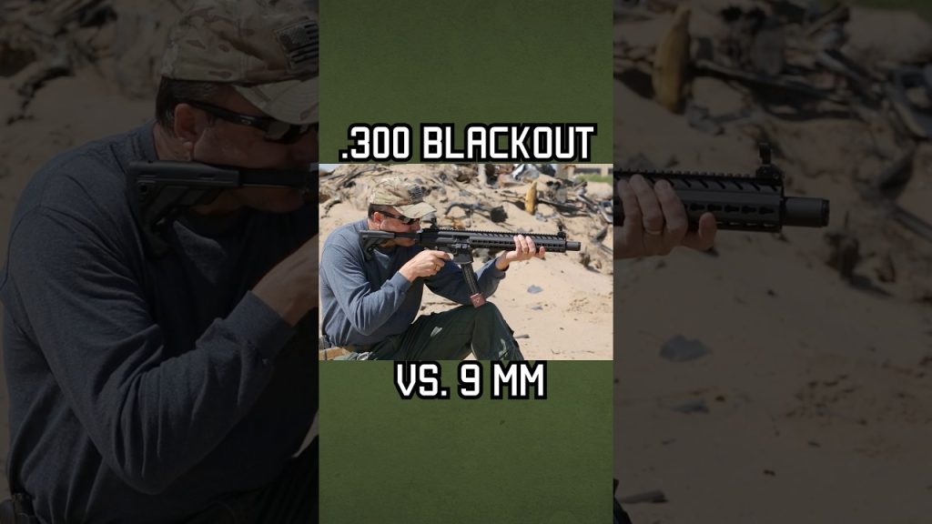 .300 Blackout vs. 9 mm #shorts #military #specialforces