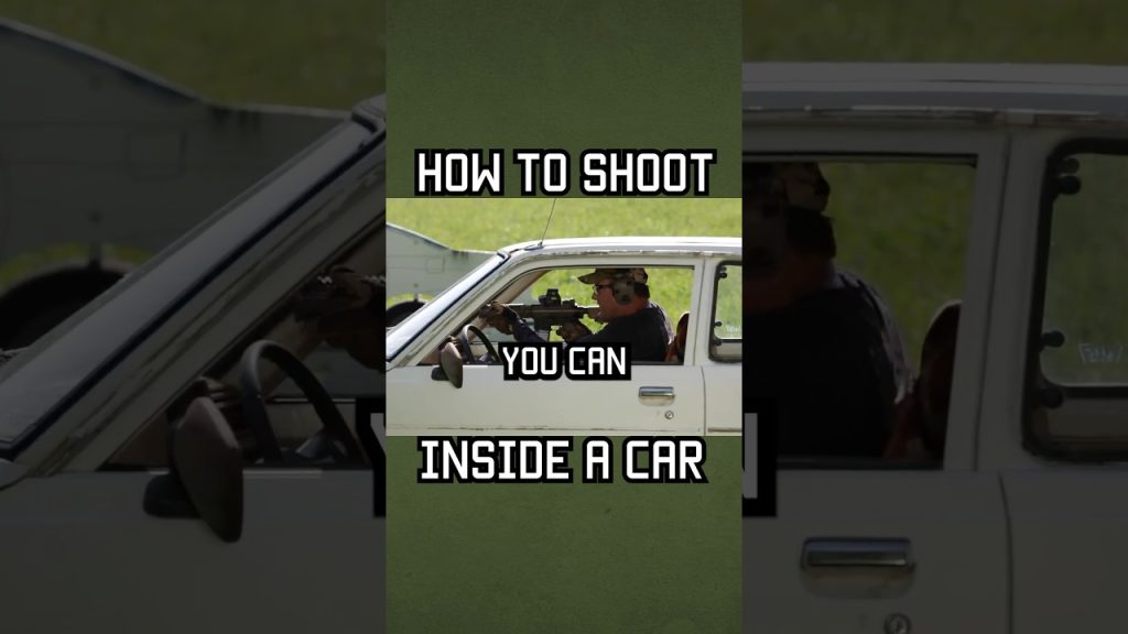 How to shoot inside a car #specialforces #military #car #shorts