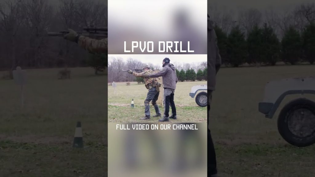 A drill for Low-Powered Variable Optics! #shorts #training #military