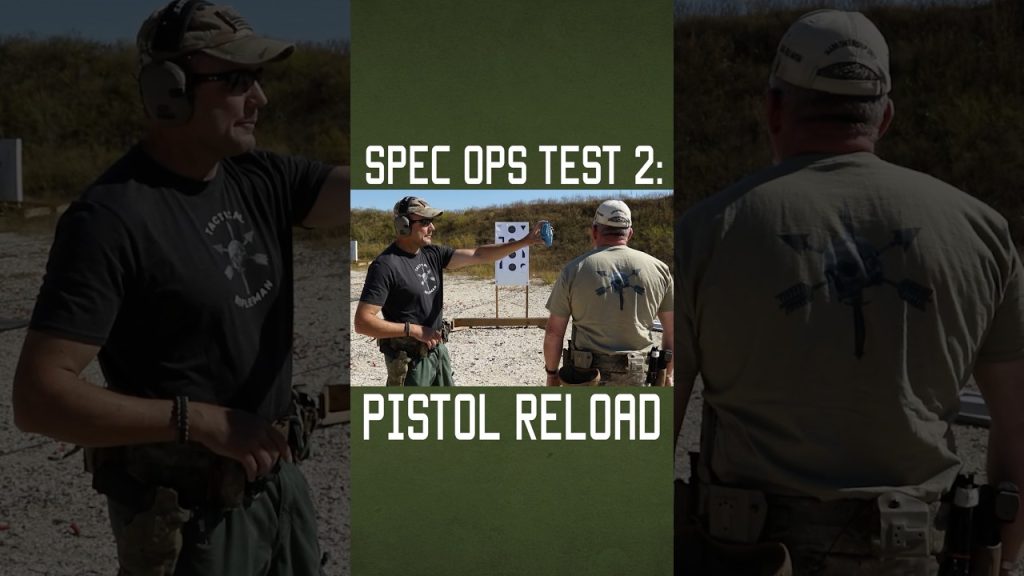 Spec Ops Test 2: Pistol Reload #specialforces #shorts #training #military