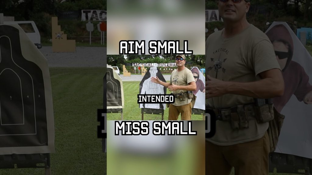Tip: Aim Small, Miss Small #shorts #military #tips