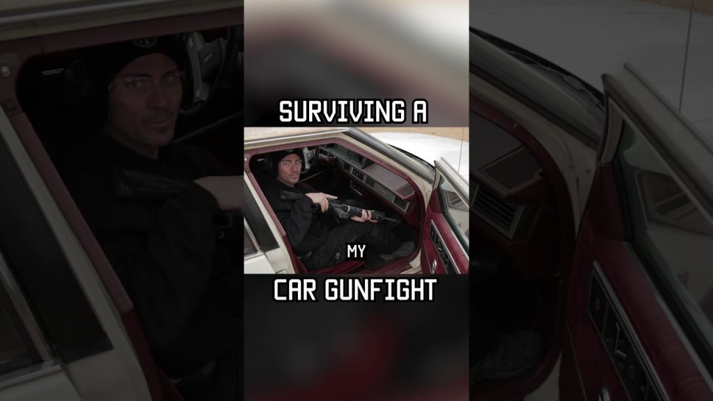 How To Survive A Car Gunfight #shorts #car #fight #selfdefense