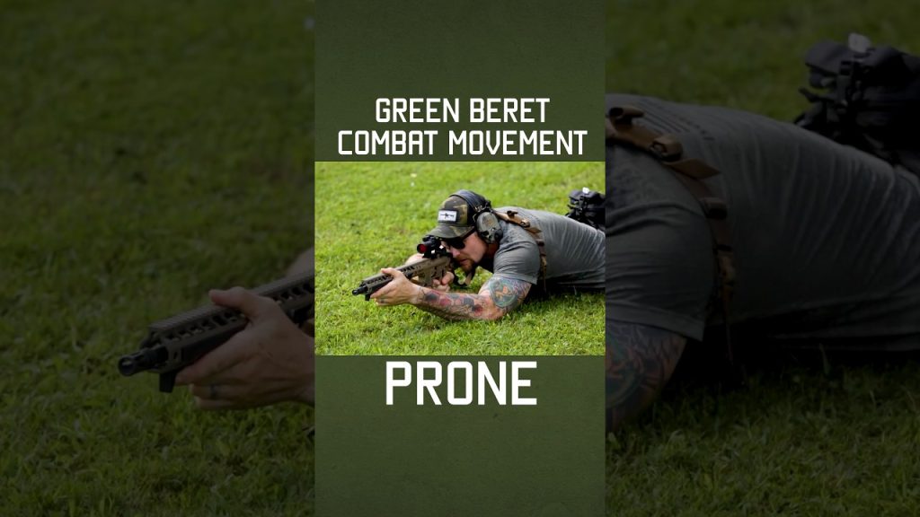 Green Beret Combat Movement: Prone #specialforces #shorts