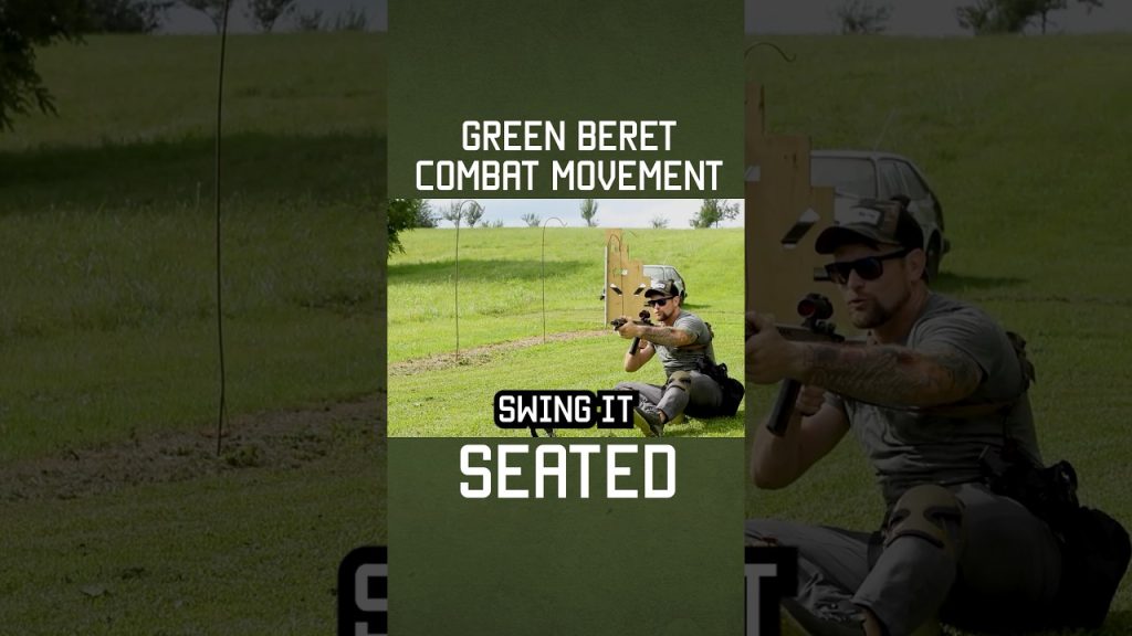 Green Beret Combat Movement: Seated #shorts #military