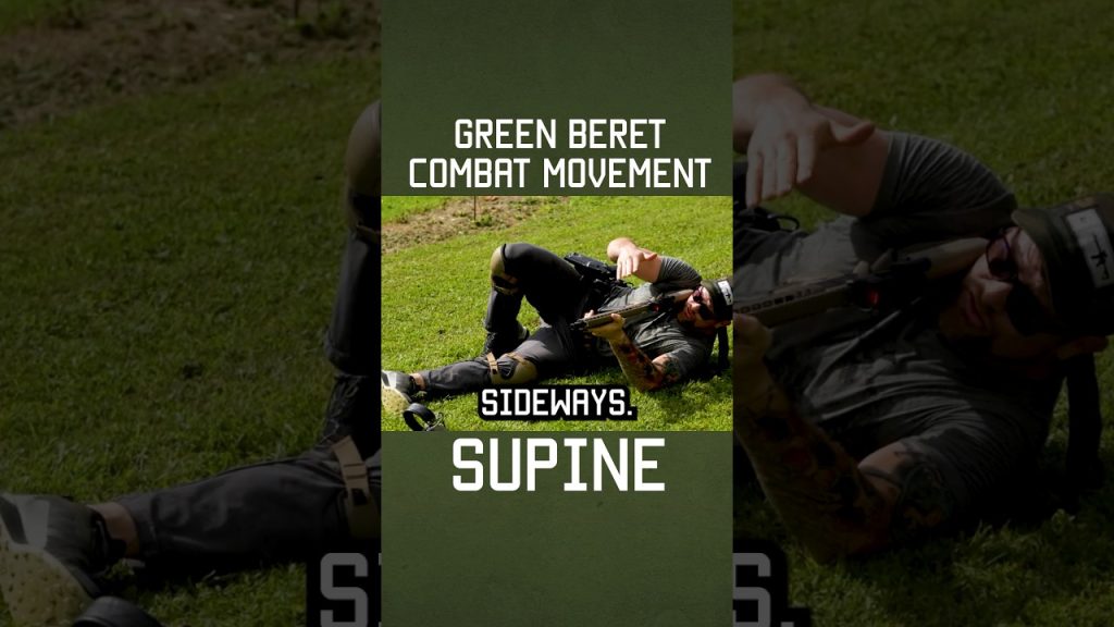 Green Beret Combat Movement: Supine #greenberet #specialforces #shorts #military