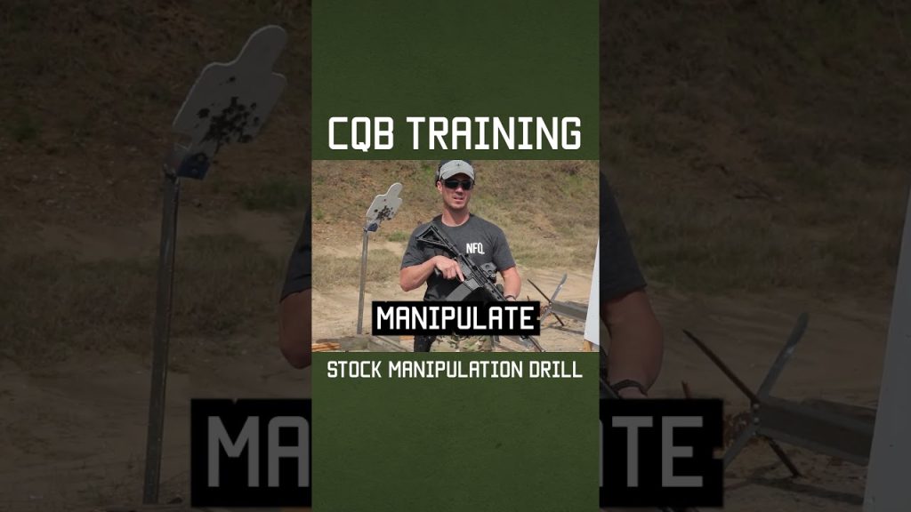 CQB Training: Stock Manipulation Drill  #shorts #specialforces #military #army