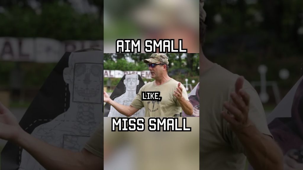 Green Beret tip: Aim Small, Miss Small #shorts #military #specialforces