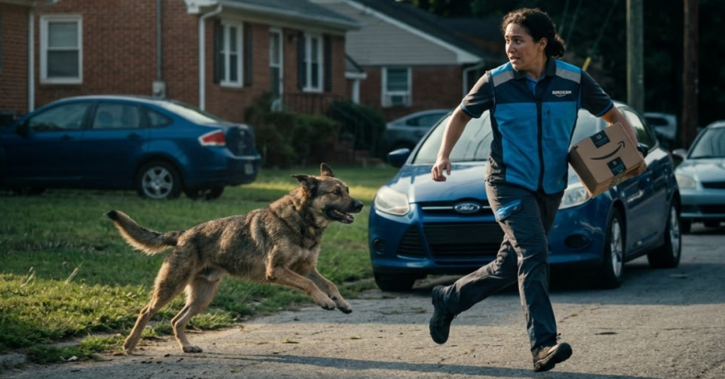 Coweta County Self-Defense: Amazon Driver Shoots Attacking Dog On Route