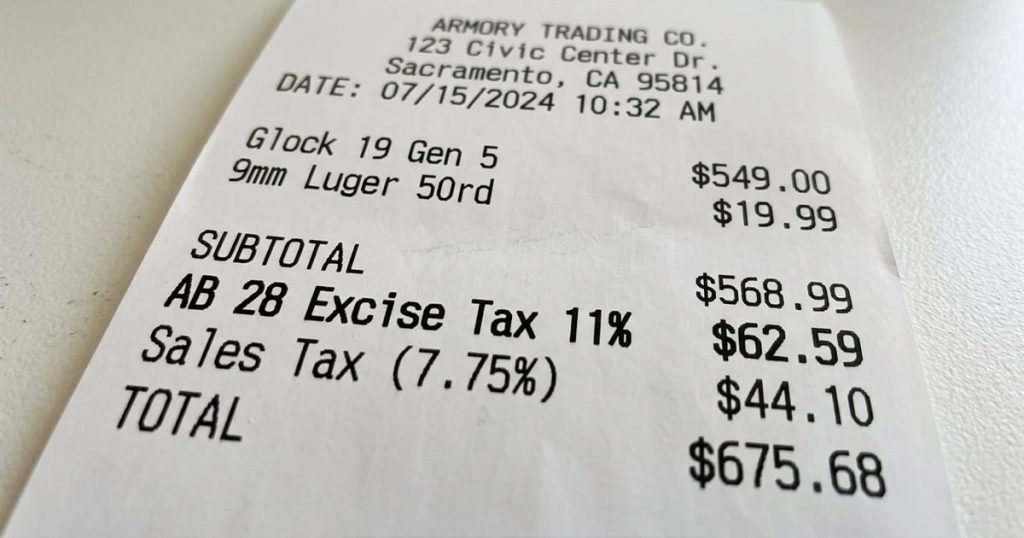SAF Files for Summary Judgment Against California’s 11% Firearms and Ammunition Excise Tax SAF Files for Summary Judgment Against California’s 11% Firearms and Ammunition Excise Tax