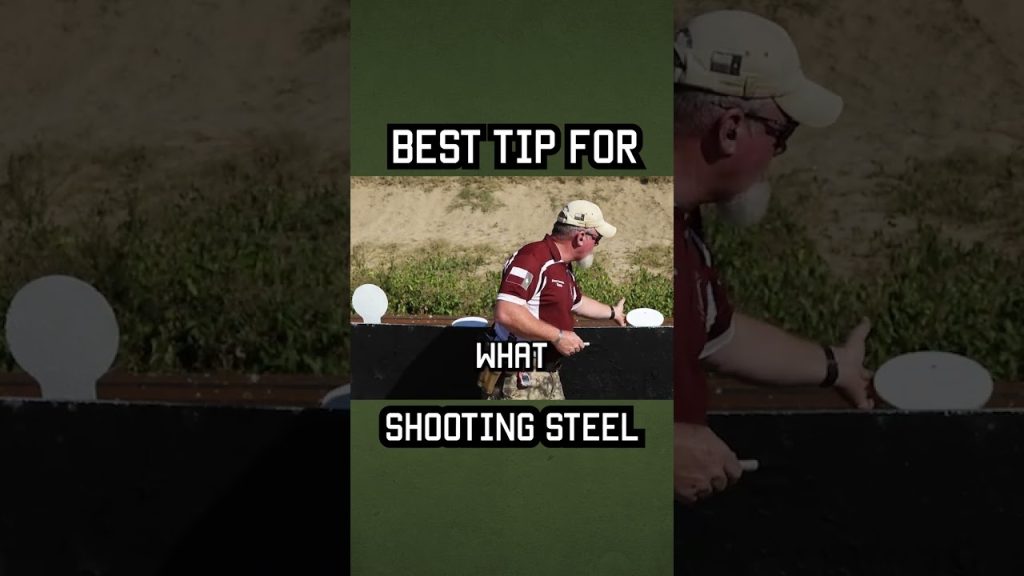 Watch this to get better at PISTOL STEEL SHOOTING #shorts #tips