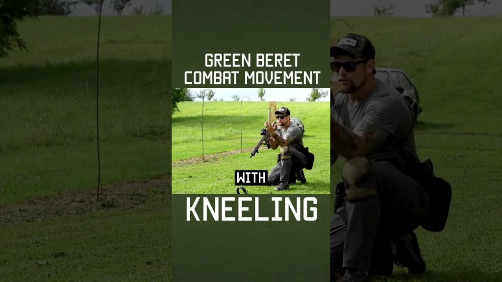 Green Beret Combat Movement: KNEELING #shorts #specialforces #military