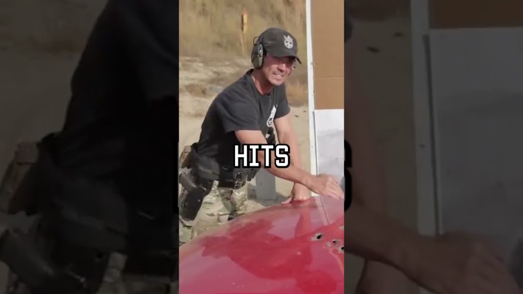 Ever wonder how bullets bounce off cars? #shorts #car #military #selfdefense