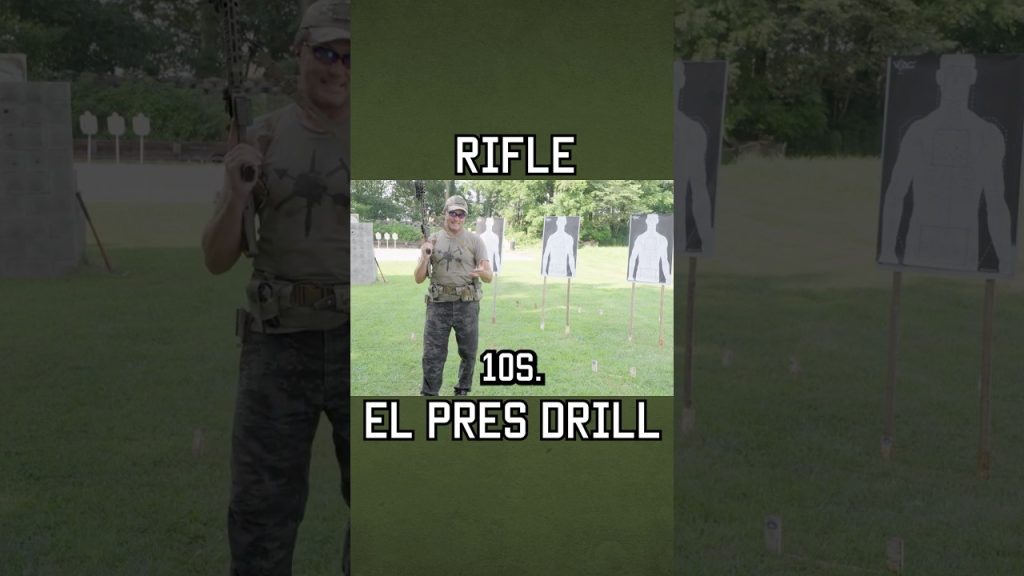 The Rifle “El Pres” Drill #shorts #military #training