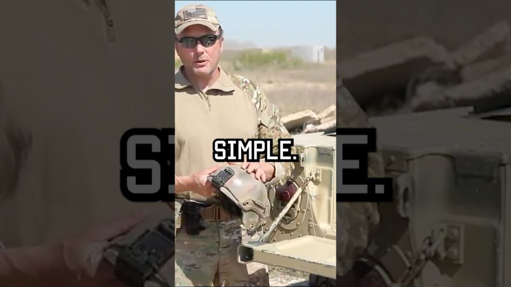 How Green Beret’s set up their helmet #shorts #military #specialforces