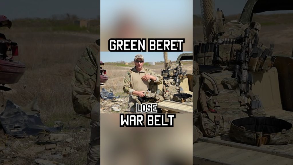 What’s in a Green Beret War Belt? #shorts #military #specialforces