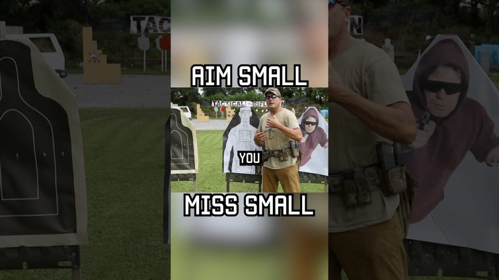 Special Forces tip: Aim Small, Miss Small #specialforces #military #shorts