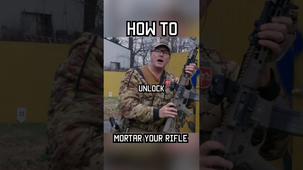 How to “Mortar” your rifle #shorts #military #tips #specialforces