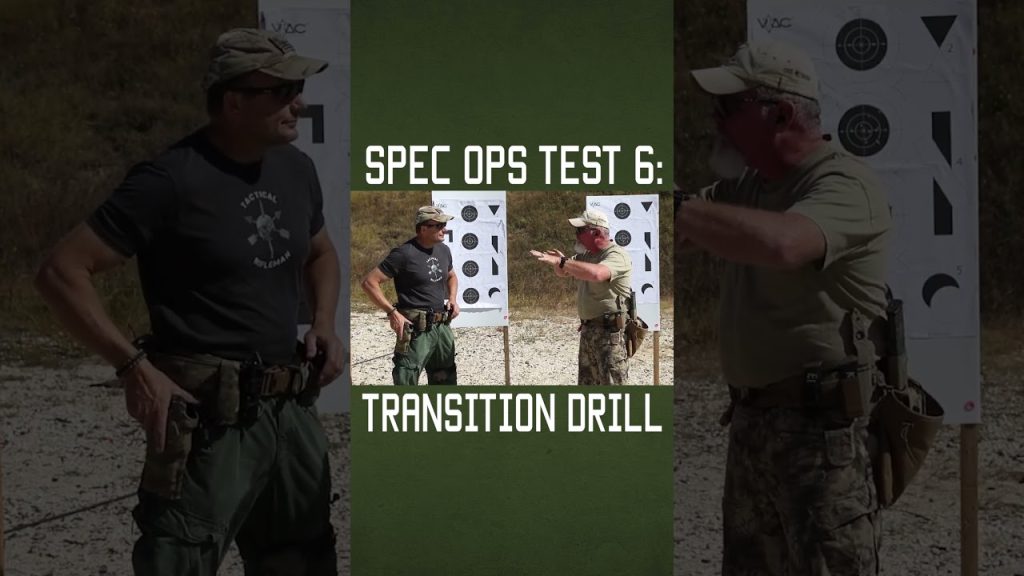 Spec Ops Test 6: Transition Drill #shorts #military #specialforces