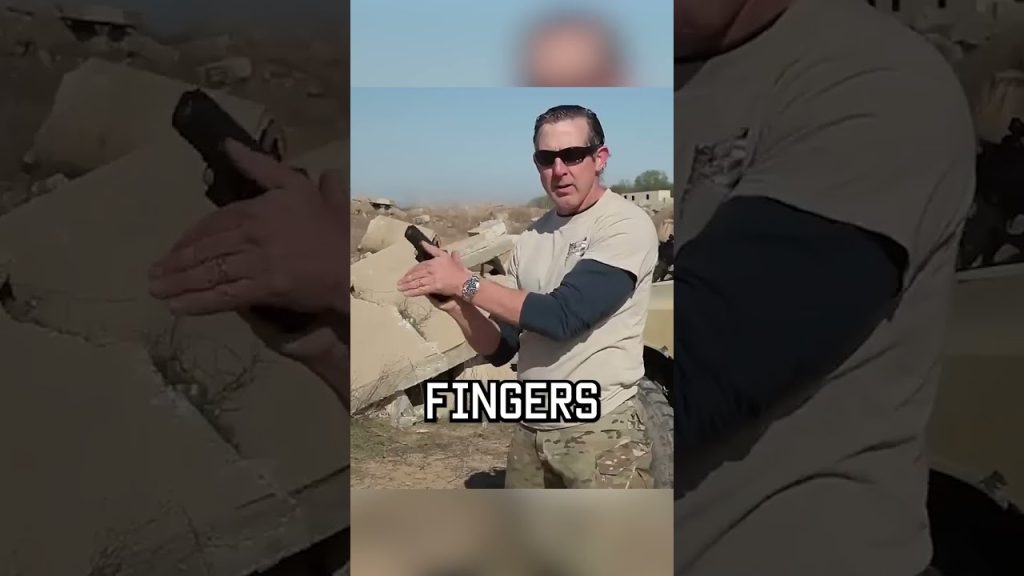 You’re holding your pistol wrong. #shorts #military #tip