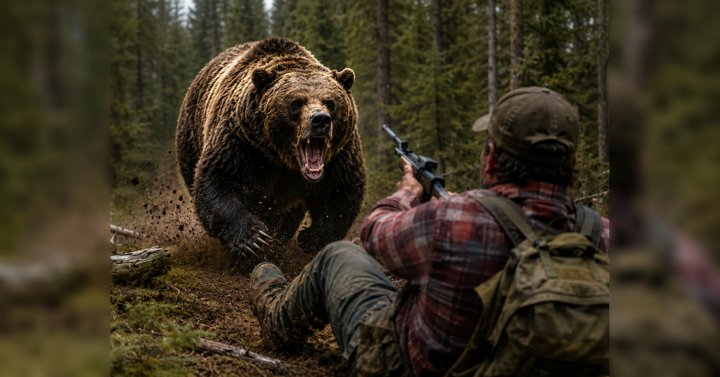 5 Yards From Disaster: Bear Hunter Fatally Shoots Charging Grizzly In Caribou-Targhee Forest 5 Yards From Disaster: Bear Hunter Fatally Shoots Charging Grizzly In Caribou-Targhee Forest