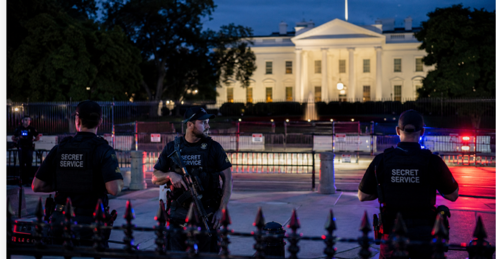 Secret Service Fatally Shoots Gunman At White House Security Checkpoint